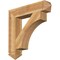 Ekena Millwork Westlake Arts & Crafts Rough Sawn Bracket, Western Red Cedar, 6"W x 32"D x 32"H BKT06X32X32WTL03RWR - alternate 1